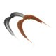thumbnail image 2 of 2 piezas de bigote falso Yinane para adultos barba falsa para fiesta de Halloween, 2 of 8