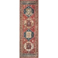 thumbnail image 2 of nuLOOM Novah Tribal Medallion Runner Rug, 2' 6" x 8', Rust, 2 of 2