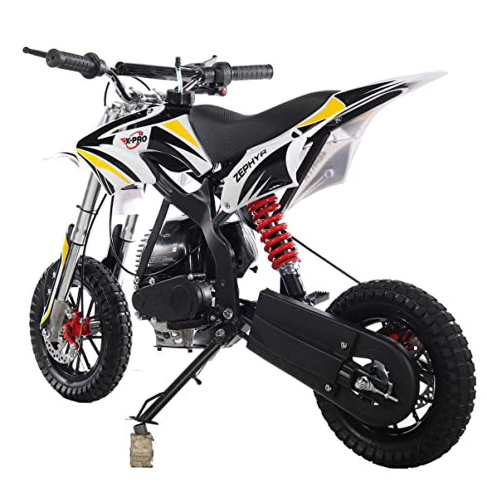 X-Pro 40cc Gas Mini Dirt Bike, 4-Stroke Pull Start Engine, Zephyr