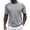 Gray, variant on Men's Round Neck Ice Silk Short Sleeve Quick Drying T Shirt Large Size, Fashion Leisure, Outdoor Sports