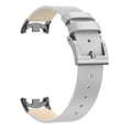 thumbnail image 1 of Correa de Piel y Acero Inoxidable para Xiaomi Mi Band 9/8 con Mica Protectora, 1 of 4