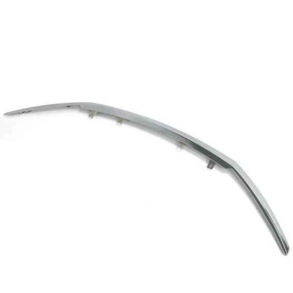 SEBLAFF For Honda Pilot 2016 2017 Front Bumper Upper Grille Trim HO1217108 Chrome Silver