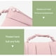 thumbnail image 3 of Hukapapa Bolsa de lavado colgante de poliéster compuesto, gancho de viaje, bolsa de almacenamiento portátil, bolsa de cosméticos portátil, color rosa, 3 of 5