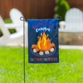 thumbnail image 2 of Evergreen Welcome to Our Campfire Garden Applique Flag 12.5 x 18 Inches Indoor Outdoor Decor, 2 of 2