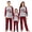 Gray, variant on iHapHap Matching Family Christmas Pajamas Buffalo Plaid Christmas Tree Sleepwear Set, Womens S