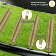 thumbnail image 4 of YORIN Trampoline pour Enfants de 8 à 9 Ans, Trampoline de 15 Pi pour Adultes avec Filet de Protection, Panier de Basketball, Échelle, Capacité de Poids de 1500 Lb, Trampoline Récréatif Extérieur, Trampoline Robuste, 4 of 7