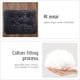 thumbnail image 5 of Cama de perro ortopédico Cama de perro de espuma con funda lavable extraíble colchón para perros antideslizante inferior cómodo Ansiedad Pet Bed Mat Online Shopping, 5 of 6