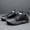 Black, variant on Versatile Breathable Microfiber Shoes with Rubber Sole and Lace Closure | Men'S Casual White Sneakers for Spring |
