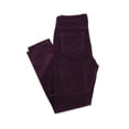 thumbnail image 2 of Seven7 Womens Size 8 Corduroy Ultra High Rise Skinny Pants, Italian Plum, 2 of 5