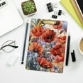 thumbnail image 7 of FMSHPON Beautiful Red Poppies Clipboard Hardboard Wood Nursing Clip Board and Pull for Standard A4 Letter 13x9 inches, 7 of 7