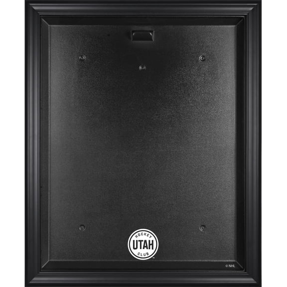 Utah Hockey Club Black Framed Logo Jersey Display Case - Fanatics Authentic Certified