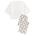 thumbnail image 2 of Pusheen - Set de Pijama Largo Nah para Mujer (Blanco, Gris), 2 of 2