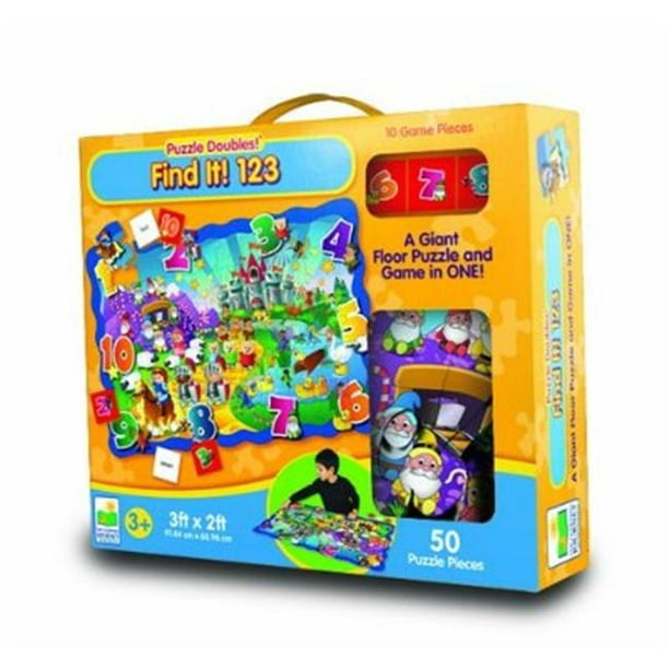 Learning Journey 695180 Puzzle Double Trouver 123