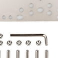 thumbnail image 6 of USB Handbrake Plate Replaces Accessory Repair Parts PC USB Handbrake Bracket silvery, 6 of 8