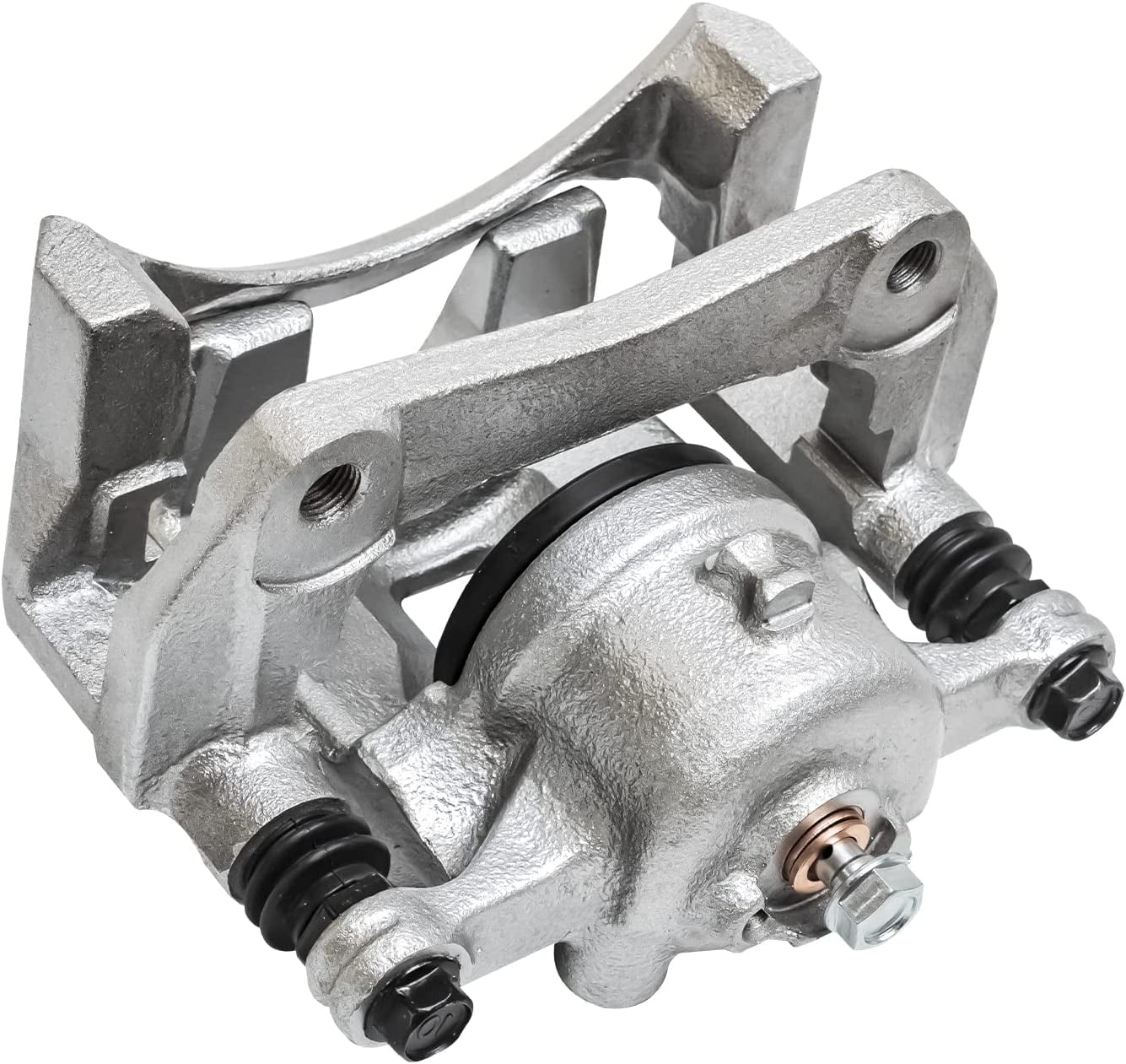 Detroit Axle - Front Left and Right Brake Calipers with Brackets Replacement for 2011-2017 2018 2019 Ford Fiesta