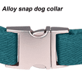 thumbnail image 4 of Hebilla de aleación con collar para mascotas con lazo grande-verde-L, 4 of 5