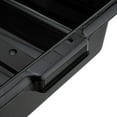 thumbnail image 6 of Restaurantware-TUB ONLY: RW Clean 21.25 Inch x 15.7 Inch Bus Tubs, 12 Regular Bus Boxes - Lids Sold Separately, With Handles, Black Plastic Restaurant Tubs, Heavy-Duty, For Kitchen Organization, 6 of 10