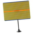 thumbnail image 1 of Tablero reflector de rayas kusrkot Reparación de abolladuras sin pintura Panel reflector Placa de metal Abolladuras de coche 30 cm x 21 cm, 1 of 7