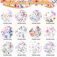 thumbnail image 3 of Evjurcn 24 Sheets Scrapbook Paper for Junk Journal Supplies, 11.8x11.8" Double Sided Aesthetic Craft Paper, 12 Designs, 3 of 7