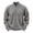 Gray, variant on hotojiny Mens Quarter Zip Pullover Casual Textured Golf Shirts Lightweight Long Sleeve Sweatshirt for Hiking Workout(White,X-Large)