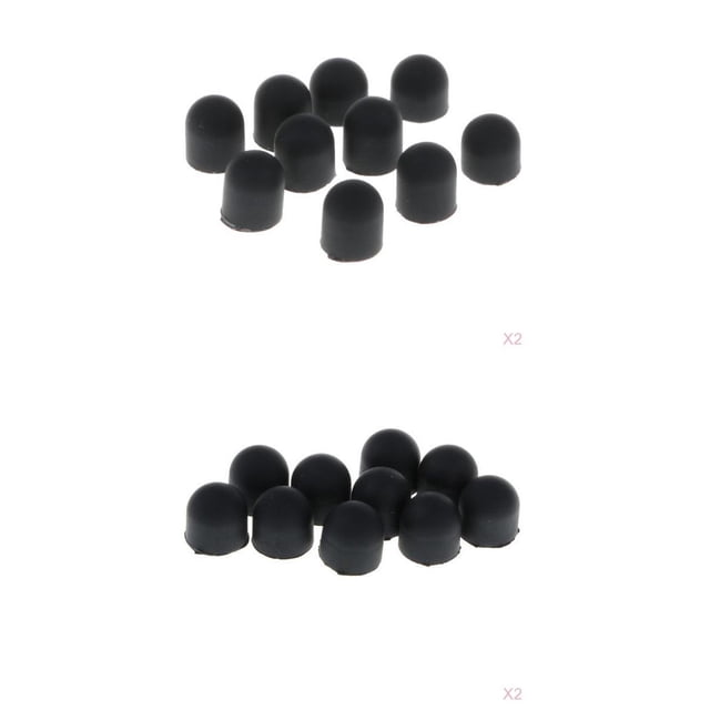 Yinanstore 40pcs Pens Tips Touchscreen Replacement Mesh Fiber DIA 7mm&8mm For Work Study Designing