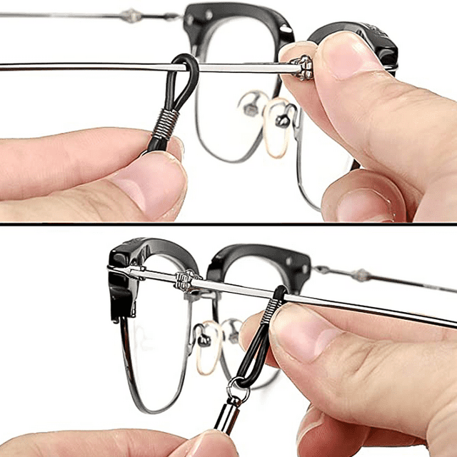 8 Pcs Sangles-Chaînes-Cordons pour Lunettes, Guirlande de Lunettes Premium pour Hommes Femmes Enfants, Rétenteur de Lunettes Réglable pour Lunettes de Lecture, Sports et Activités Extérieures (Multicolore)