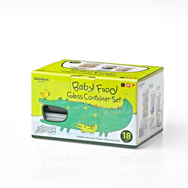 Boîte de rangement portable pour aliments pour bébés, sans BPA