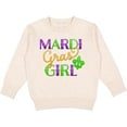 thumbnail image 2 of Inktastic Mardi Gras Girl Toddler Sweatshirt, 2 of 4