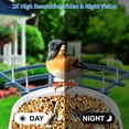 thumbnail image 5 of Bird Feeder with Camera, Smart AI Bird Breed Recognition, Birds Motion Detection with Real-Time Notice, 2K Auto Capture Bird Watching WiFi Camera, Solar-Powered Outdoor Charging Bird House,Green, 5 of 14