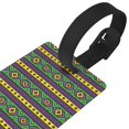 thumbnail image 3 of Kdxio Carnival Mardi Gras Luggage Tags Privacy Cover ID Label Suitcase Tags Identifiers For School Bags,Suitcases, 3 of 7