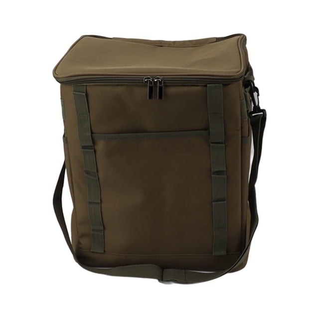 Bolsa térmica para alimentos para acampar, nevera portátil para exteriores, ideal para barbacoa, picnic, almuerzo, bento, color verde