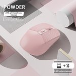 Chmadoxn Mouse sans fil 2.4G Silent Mouse Ordinateur portable de bureau sans fil souris (type batterie) un Bluetooth