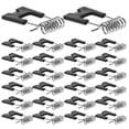 thumbnail image 1 of KAKOWELY panel light spring clip 100pcs Downlight Retaining Spring Clip Recessed Light Spring Clip Ceiling Light Clips Panel Lamp Clamp1.65"X0.67"X0.24", 1 of 4