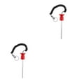 thumbnail image 1 of Wweixi Magnetic Weight Stack Pin with Pull Rope Reliable and Sturdy Replacement Parts Red 8x125mm 2Set, 1 of 1