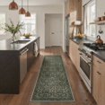 thumbnail image 4 of GENIMO 5'x7' Area Rug for Living Room, Machine Washable Non Slip Low Pile Rug for Bedroom Dining Room, Modern Art Inspired, Dusty Green, 4 of 7