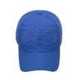 thumbnail image 4 of Men's and Women's Breathable Baseball Cap, Moisture Wicking Sport Hat with Adjustable Snapback, Sun Protection for Mountain Climbing, Beach Activities and Outdoor Sports, 4 of 5