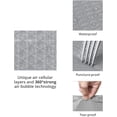 thumbnail image 5 of Poly Bubble Mailer Envelopes - Shipping Supplies Packaging Materials - Small Self Sealing Padded Envelopes Grey - Size #0000 4" x 6" (25), 5 of 6