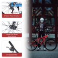 thumbnail image 3 of LuckyNote 26 Inch Mountain Bike for Adults with 24 Speed Suspension Fork and Disc Brakes, KENDA Tires, Red, 3 of 6