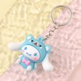 thumbnail image 1 of Llavero Kawaii Sanrio con figura de Hello Kitty, colgante de bolsa de coche de Anime Cinnamoroll, adorno de decoración de teléfono de dibujos animados, accesorios de llavero YAOSANBAO BAO unisex, 1 of 2