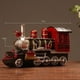 thumbnail image 3 of Artesanías de escritorio adorno de escritorio Vintage modelo de locomotora modelo de tren Retro modelo de vehículo decoración para - Rojo Hugo mini locomotora retro, 3 of 6
