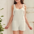 thumbnail image 5 of Afdoent Girl Outfits Girls Solid Color Short Overalls Comfortable 5-6 Years, 5 of 9