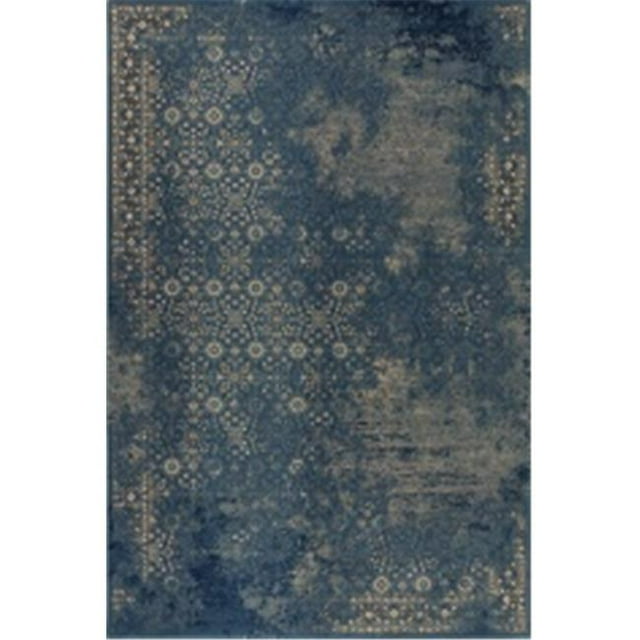 Dynamic Rugs BR6972403900 Brilliant Rugs, Blue - 5.3 x 7.7 in.