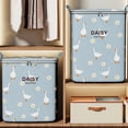 thumbnail image 4 of Sac de Rangement Grande Capacité Boîte de Rangement Organisateurs de Garde-Robe Boîtes de Déménagement Beige 50*50*70, 4 of 9