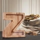 thumbnail image 4 of Piggy-Bank for Kids Boys Girls Large Piggy Banks 26 English Alphabet Letter,Personalized Wooden,Transparent Money Saving Box (1 Pc), 4 of 9