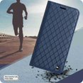 thumbnail image 4 of Decase for Samsung Galaxy A12, with RFID Blocking Leather Wallet Credit Card Holder Flip Folio Book Phone Case Shockproof Cover for Women Men, Blue, 4 of 7