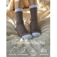 thumbnail image 4 of TEHOOK Warm & Cozy Gifts for Women, Fluffy Fuzzy Sock, Plush Sleeping Slipper Socks - Soft Warm Fabric, 4 of 10