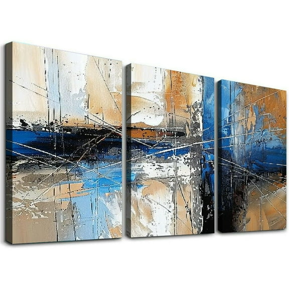 Abstract Canvas Wall Art Picture Print for Living Room Large Decoration Modern Wall Decor Artwork Home Bedroom Dining Room Salon Themed Wall Art