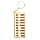 thumbnail image 2 of Llavero de 9 rejillas, llavero, llavero de , llavero de metal, llavero creativo con chino, color dorado, 2 of 8