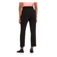 thumbnail image 2 of BAR III Womens Black Belted Straight leg Pants Size: 4, 2 of 3