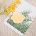 thumbnail image 6 of Unique Bargains 1 Pc Portable Silicone Facial Cleansing Brush Flower Shape 3.54"x3.54"x1.18" Yellow, 6 of 7